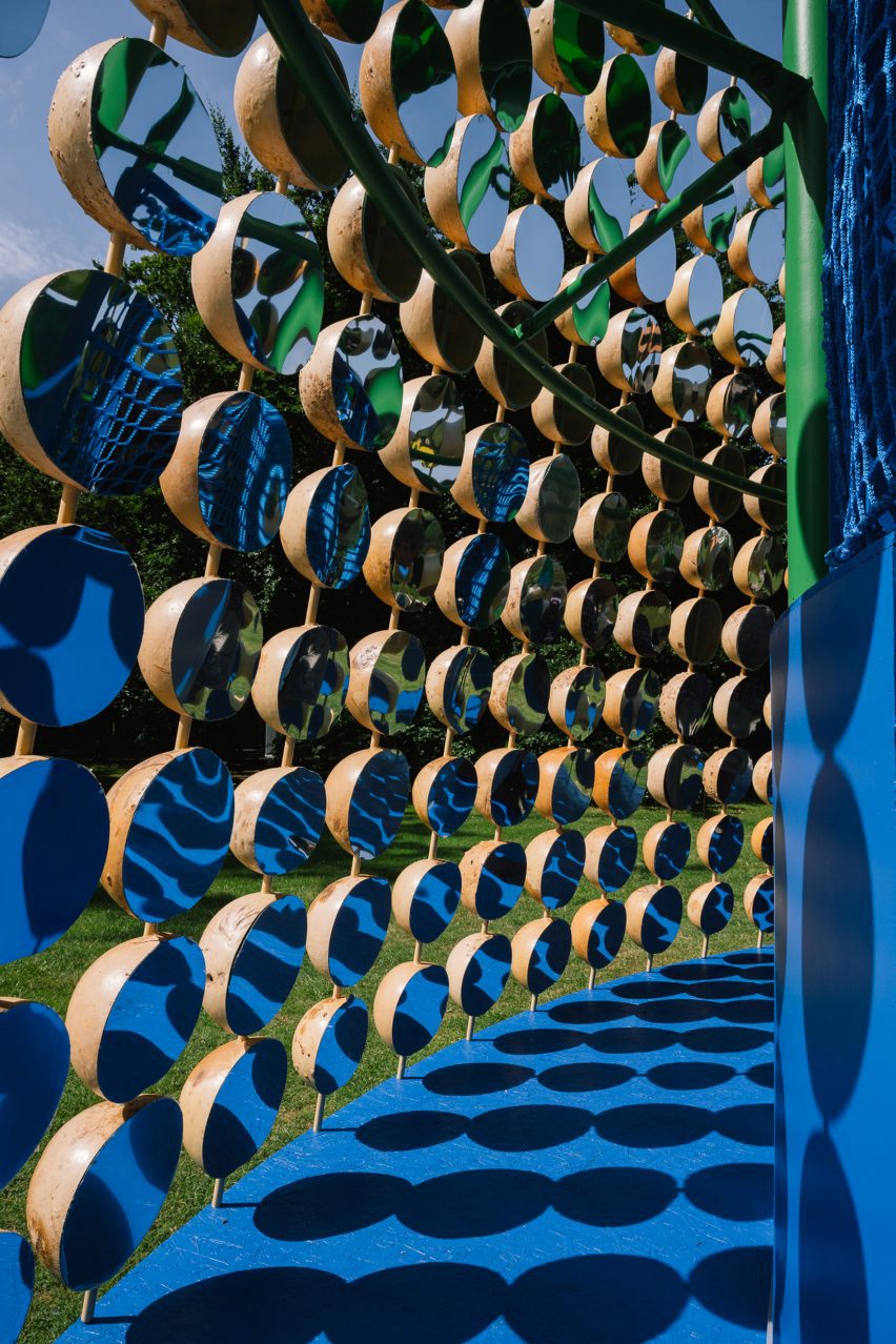 Reflection in Numbers by Yinka Ilori for HKW