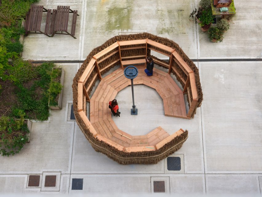 Rising from the Water pavilion by Material Cultures