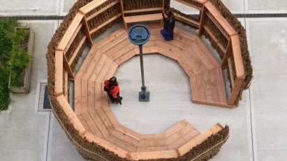 Rising from the Water pavilion by Material Cultures