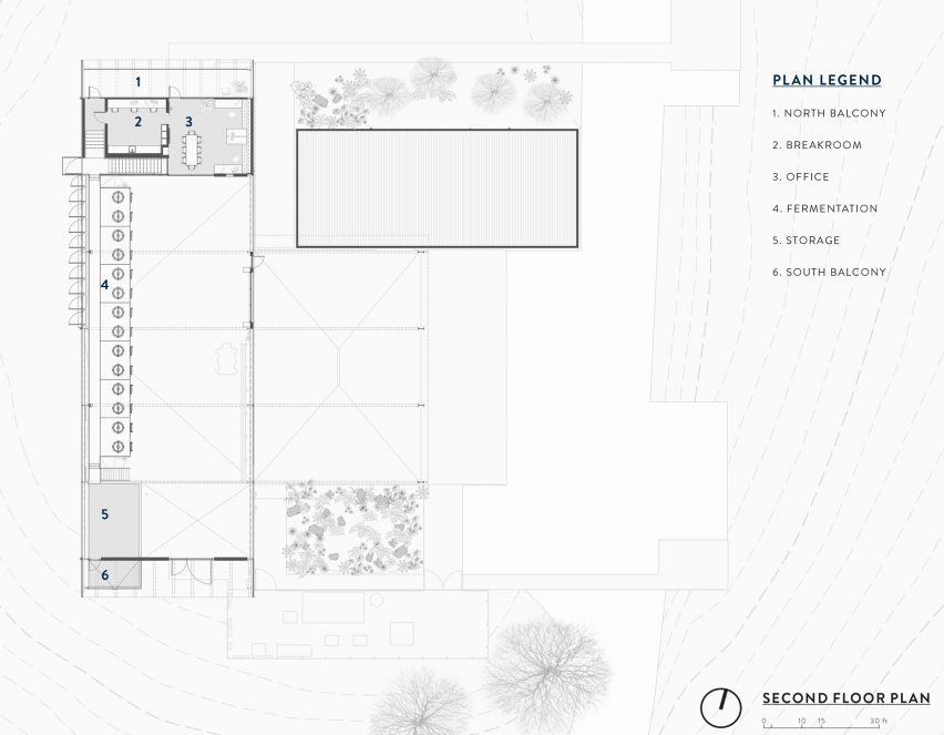 Second floor plan