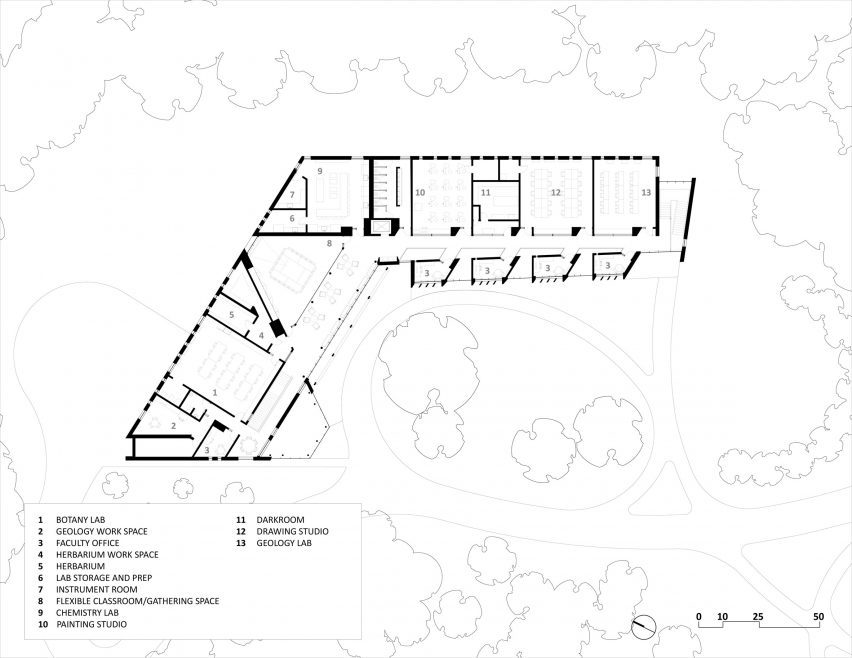 Second floor plan