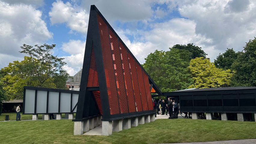 The 2024 Serpentine Pavilion designed by Minsuk Cho