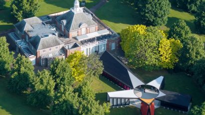 Serpentine Pavilion aerial view