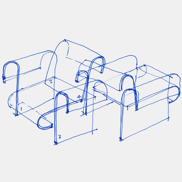 Sketches of chairs