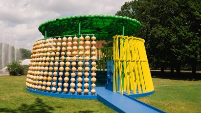 Reflection in Numbers by Yinka Ilori for HKW