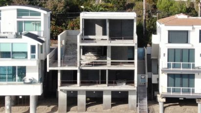 Ye's stripping of a Tadao Ando house in Malibu