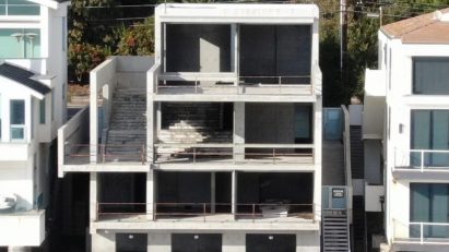 Beach house gutted by Kanye West
