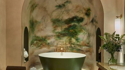 WOW!house bathroom at Design Centre Chelsea Harbour, designed by Michaelis Boyd