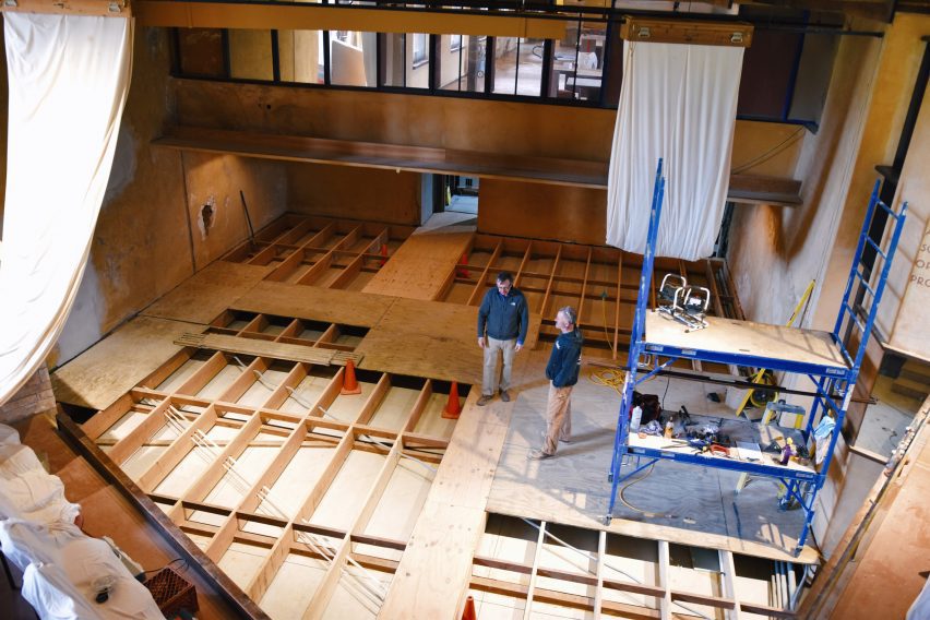 Theatre being renovated