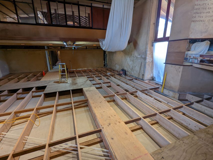 Theatre being renovated