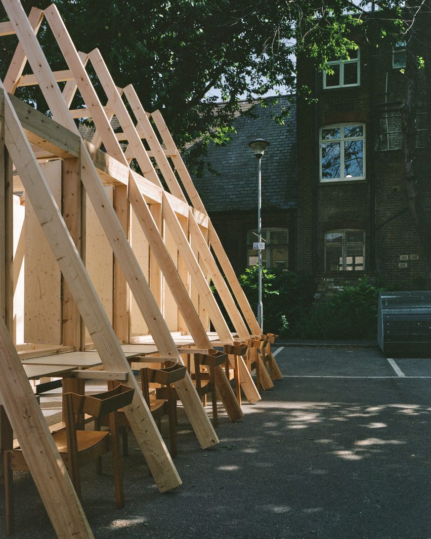 The Dalston Pavilion by LSA