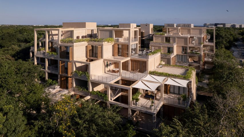 Apartment complex in Mexico