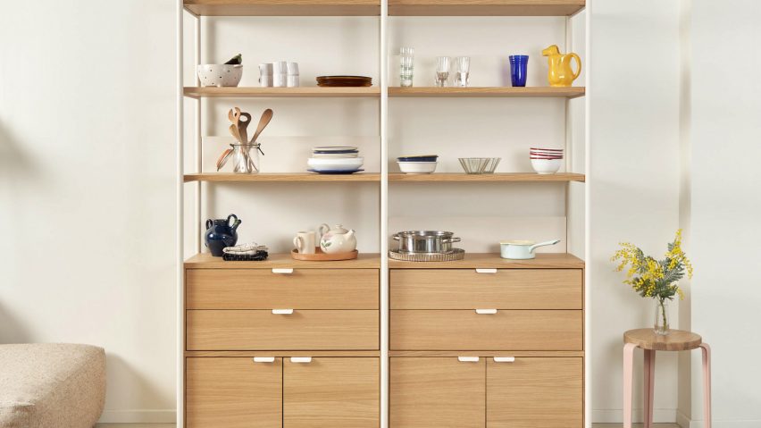 Unit storage system by Tiptoe