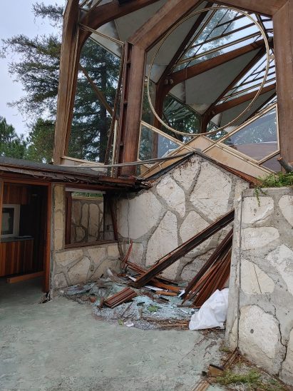 Chapel falling apart