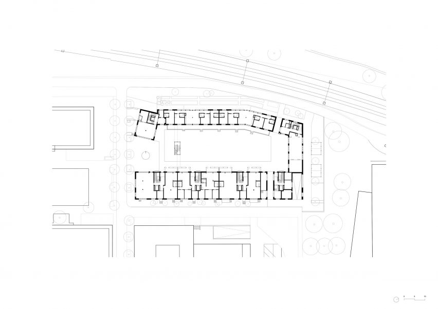 Floor plan of Westhof by Conen Sigl