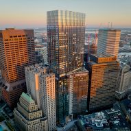 A skyscraper in Boston