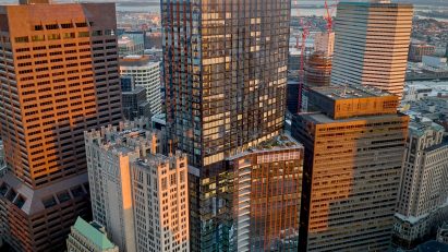 A skyscraper in Boston