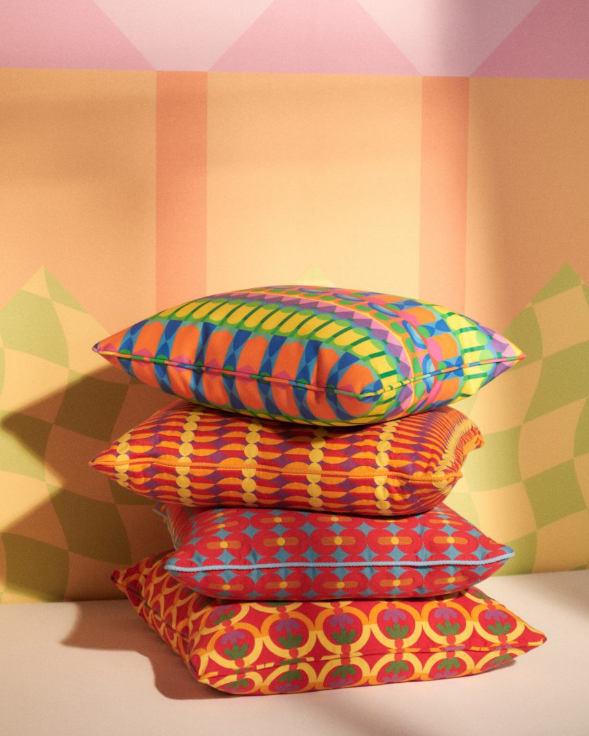 Yinka Ilori collection by Momentum Textiles and Wallcovering