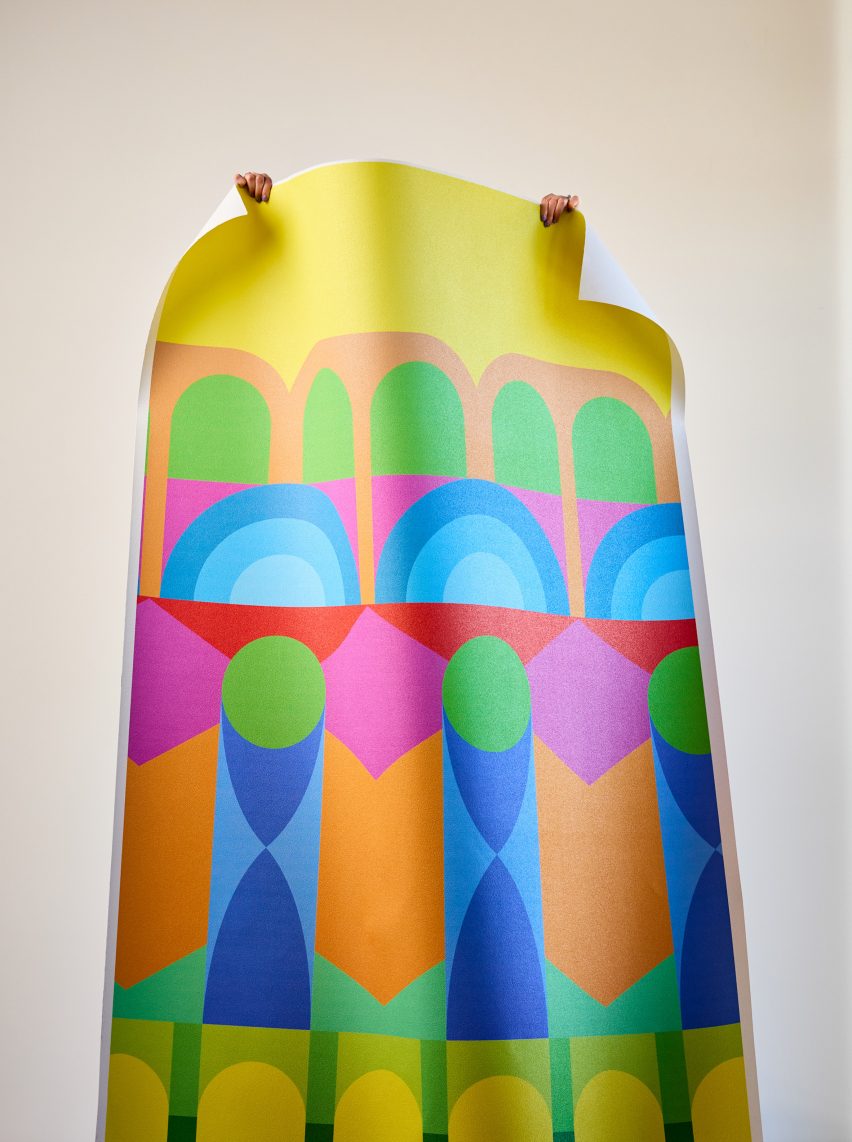 Yinka Ilori collection by Momentum Textiles and Wallcovering
