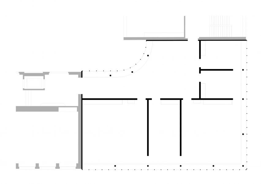 Plan of Aeschi School in Switzerland by Haller Gut Architekten