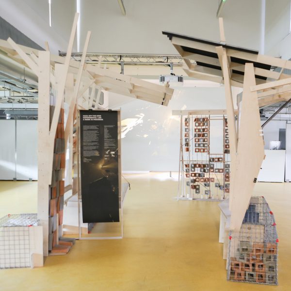 Gaza experimental lab and mobile clinic by Architects for Gaza at the London Festival of Architecture