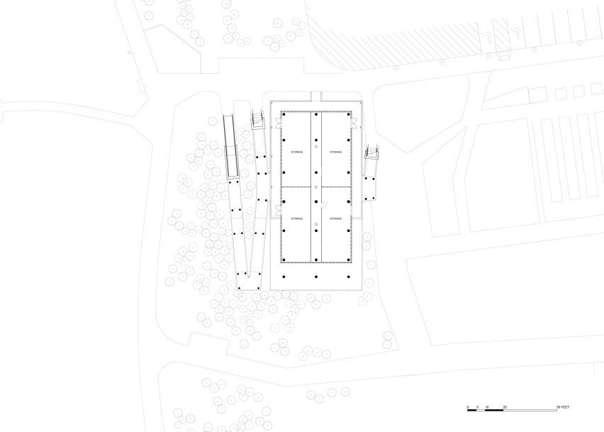 Arverne welcome center drawing