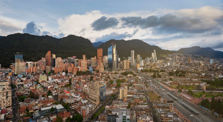 A tower in Bogota