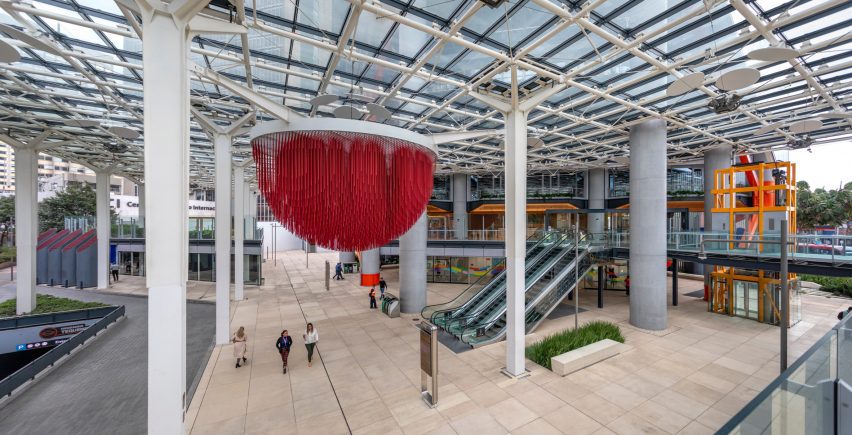 Sculptural ceiling hanging