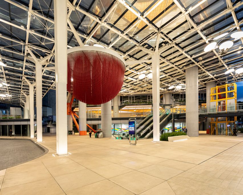 Sculptural ceiling hanging