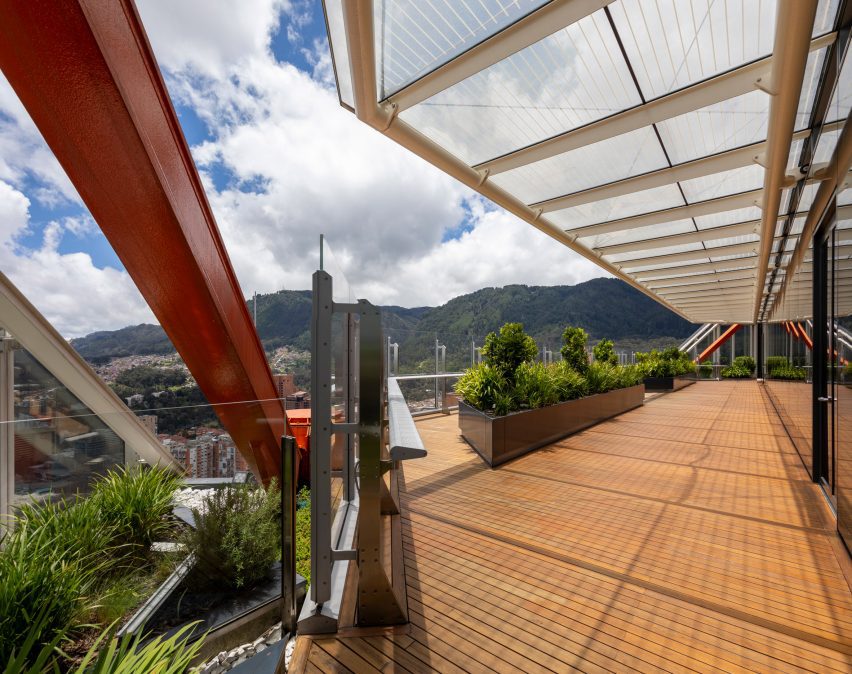 Rooftop terrace