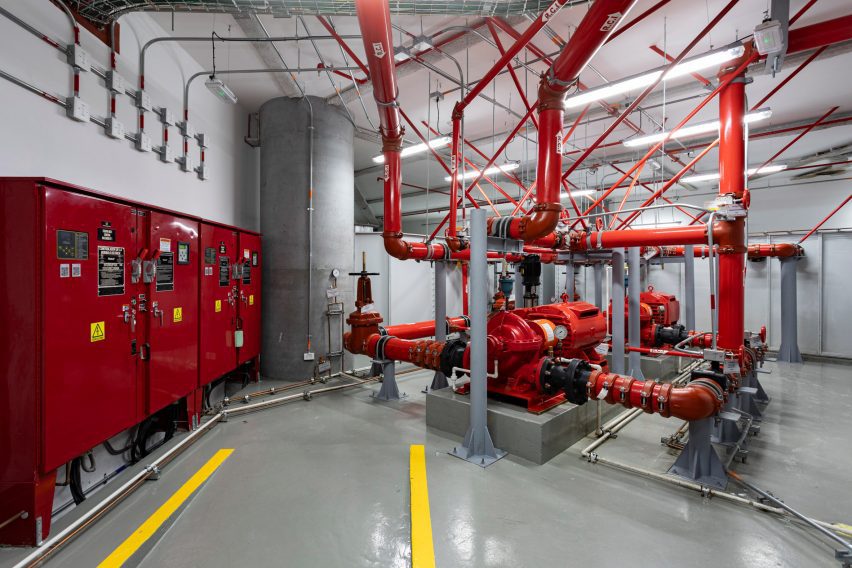 Mechanical systems in Atrio