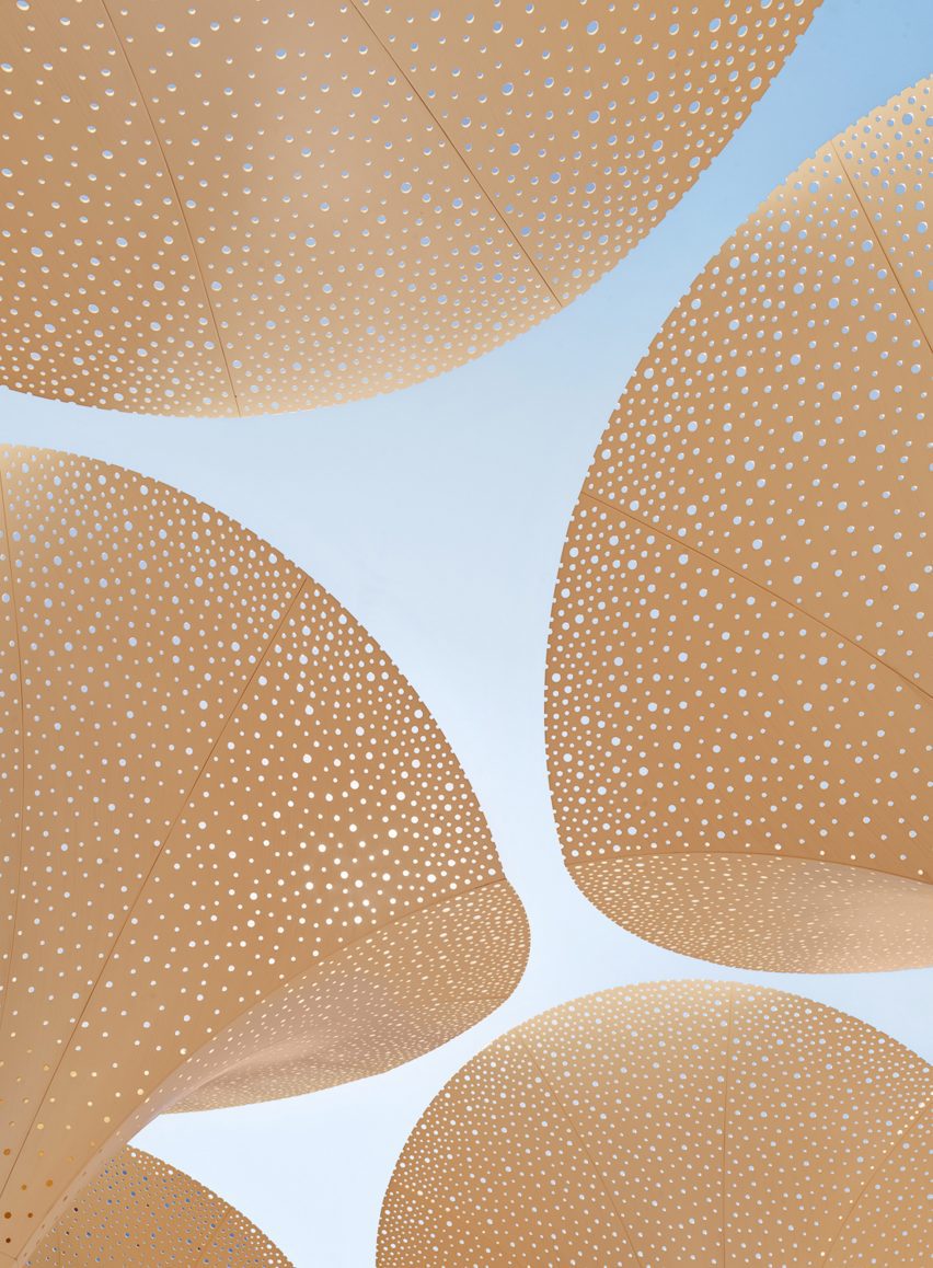 Perforated metal panels