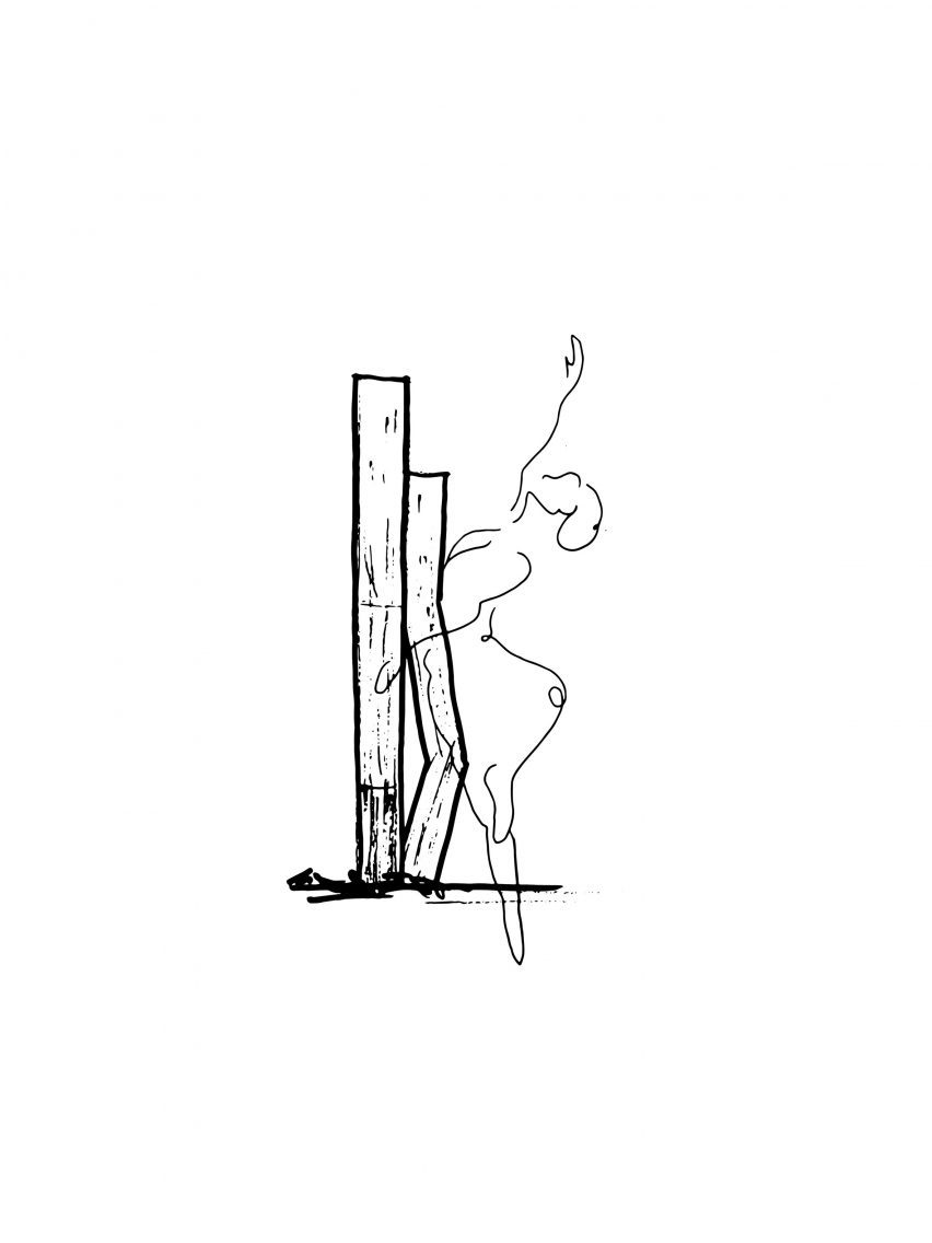 Sketch of Bond Tower by OODA