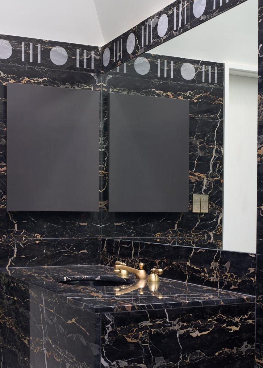 Marble bathroom