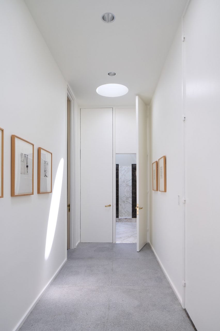 Hallway in Brick House