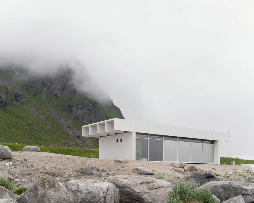 Brunstranda Service Centre by Jørgen Tandberg Architecture and Vatn Architecture