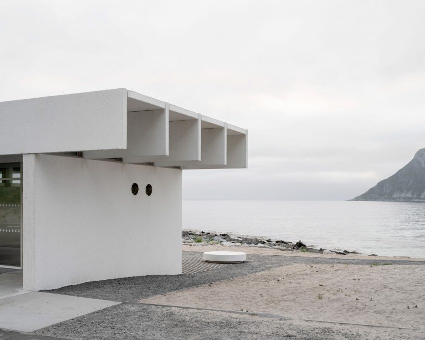 Brunstranda Service Centre by Jørgen Tandberg Architecture and Vatn Architecture