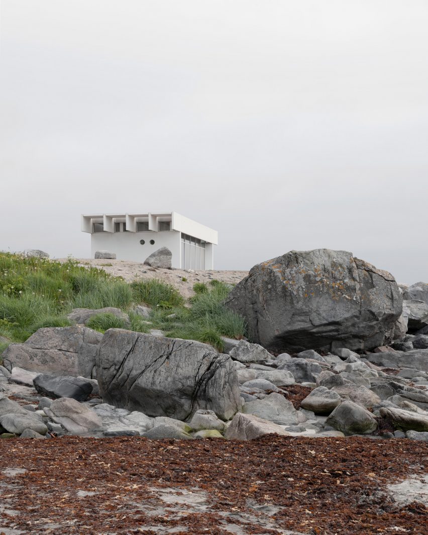 Brunstranda Service Building by Jørgen Tandberg Architecture and Vatn Architecture