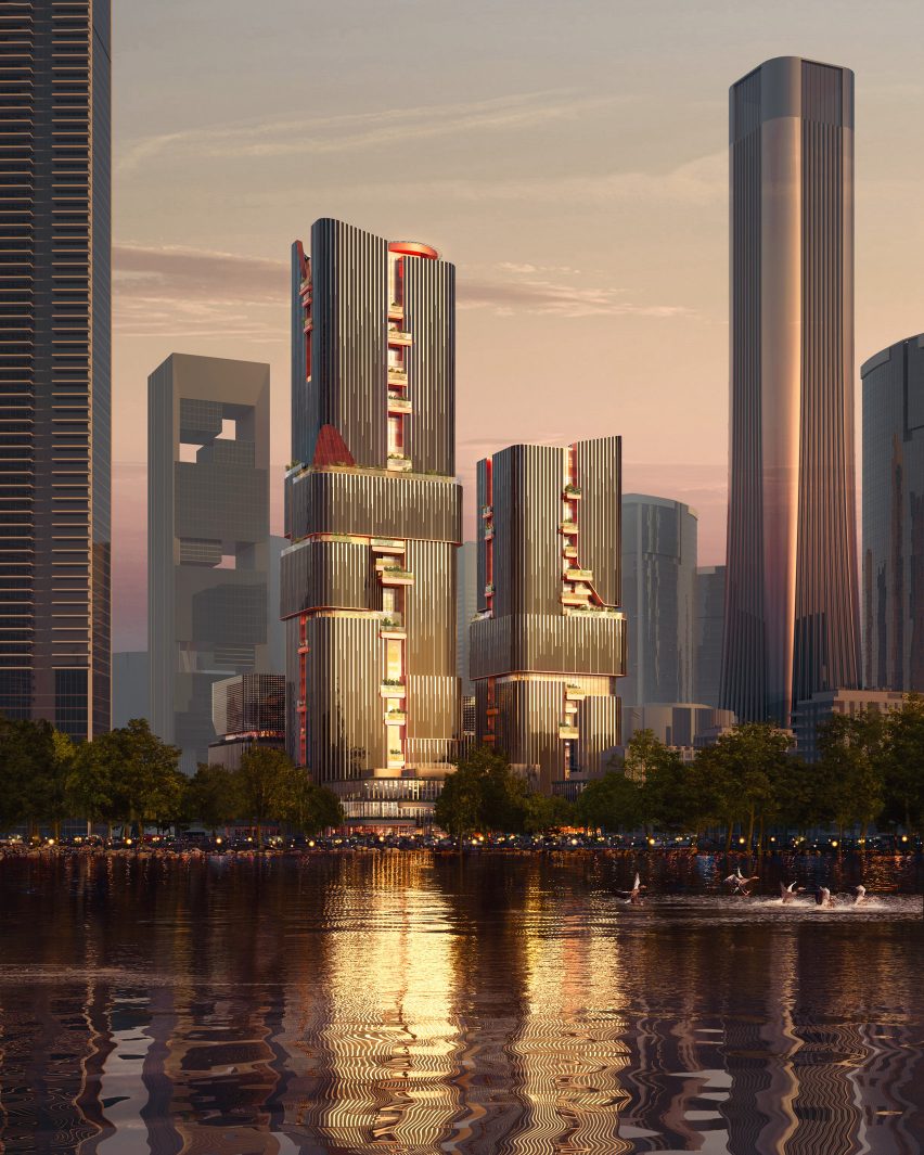 Ole Scheeren Scenic City towers headquarter Shenzhen