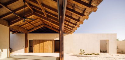 Living space within Casa da Encosta