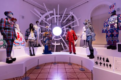 Manifestation room at The Lore of LOVERBOY by Charles Jeffrey
