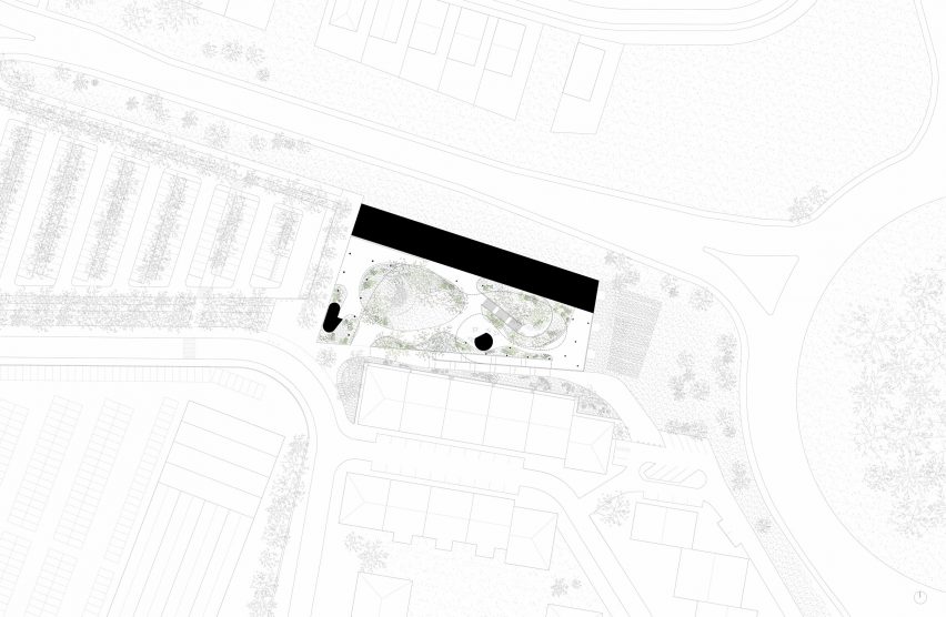 Site plan of Carcavelos Health Complex