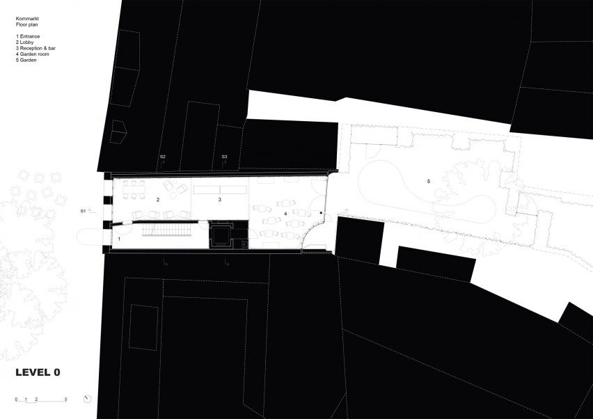 Ground floor plan of Kornmarktplatz by Herzog & de Meuron