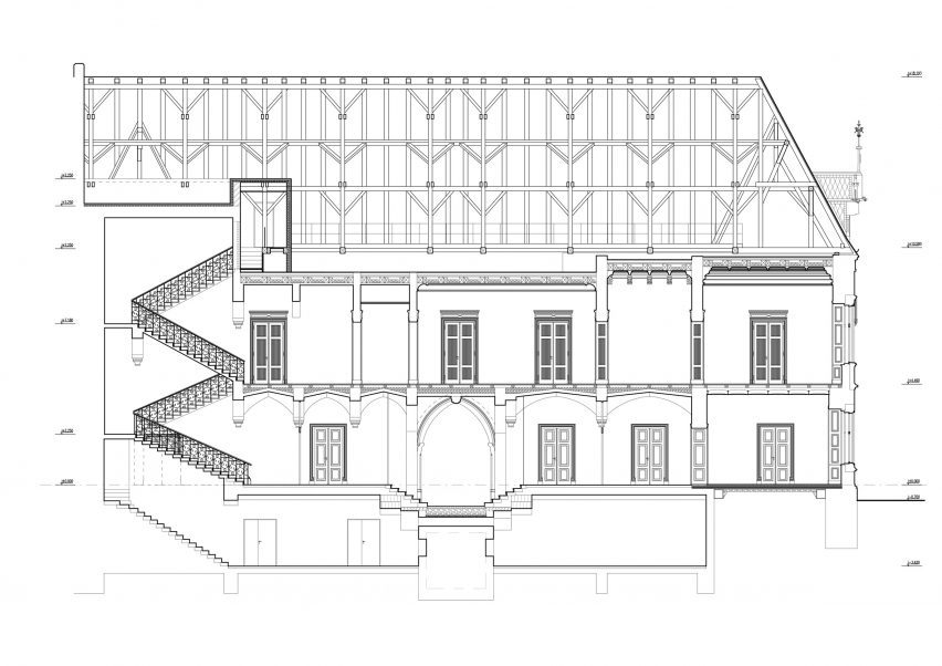 Section of New Provostry by Studio Acht