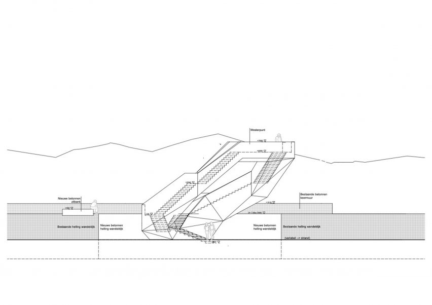 Elevation of Westerpunt by Studio Moto