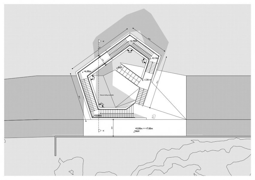 Plan of Westerpunt by Studio Moto