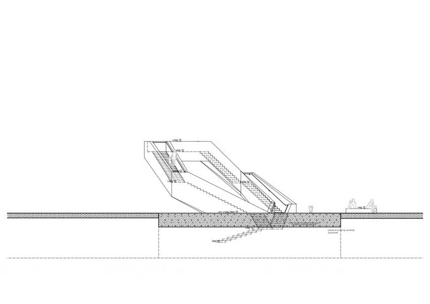Elevation of Westerpunt by Studio Moto