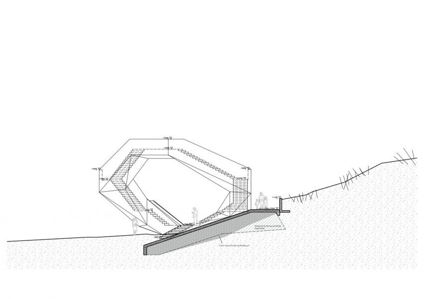 Elevation of Westerpunt by Studio Moto