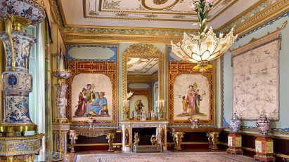 Buckingham Palace's interiors