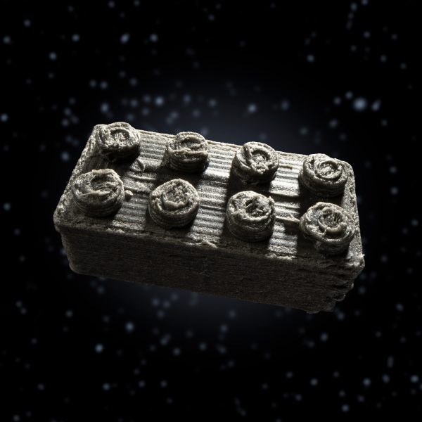 Lego-style 3D-printed brick by the European Space Agency